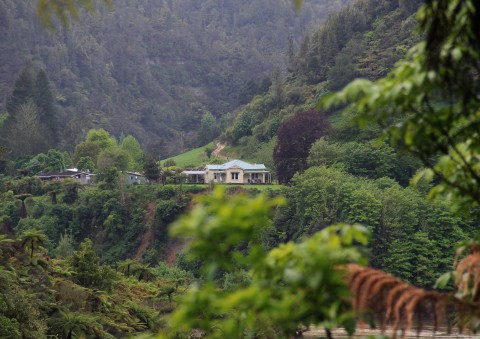 Blue Duck Station from a distance.  Photo: Phil Bilbrough