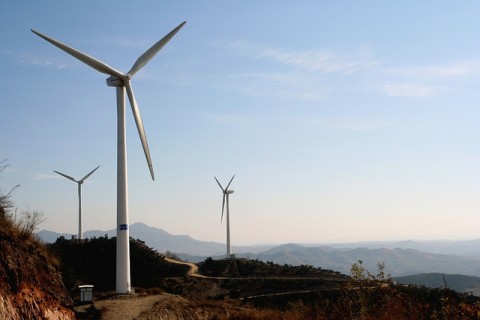 China's large land mass and long coastline make it well-suited for wind generation projects. In recent years, China has harnessed this wind with all number of wind-farms. It's wind capacity is set to triple by 2015.   